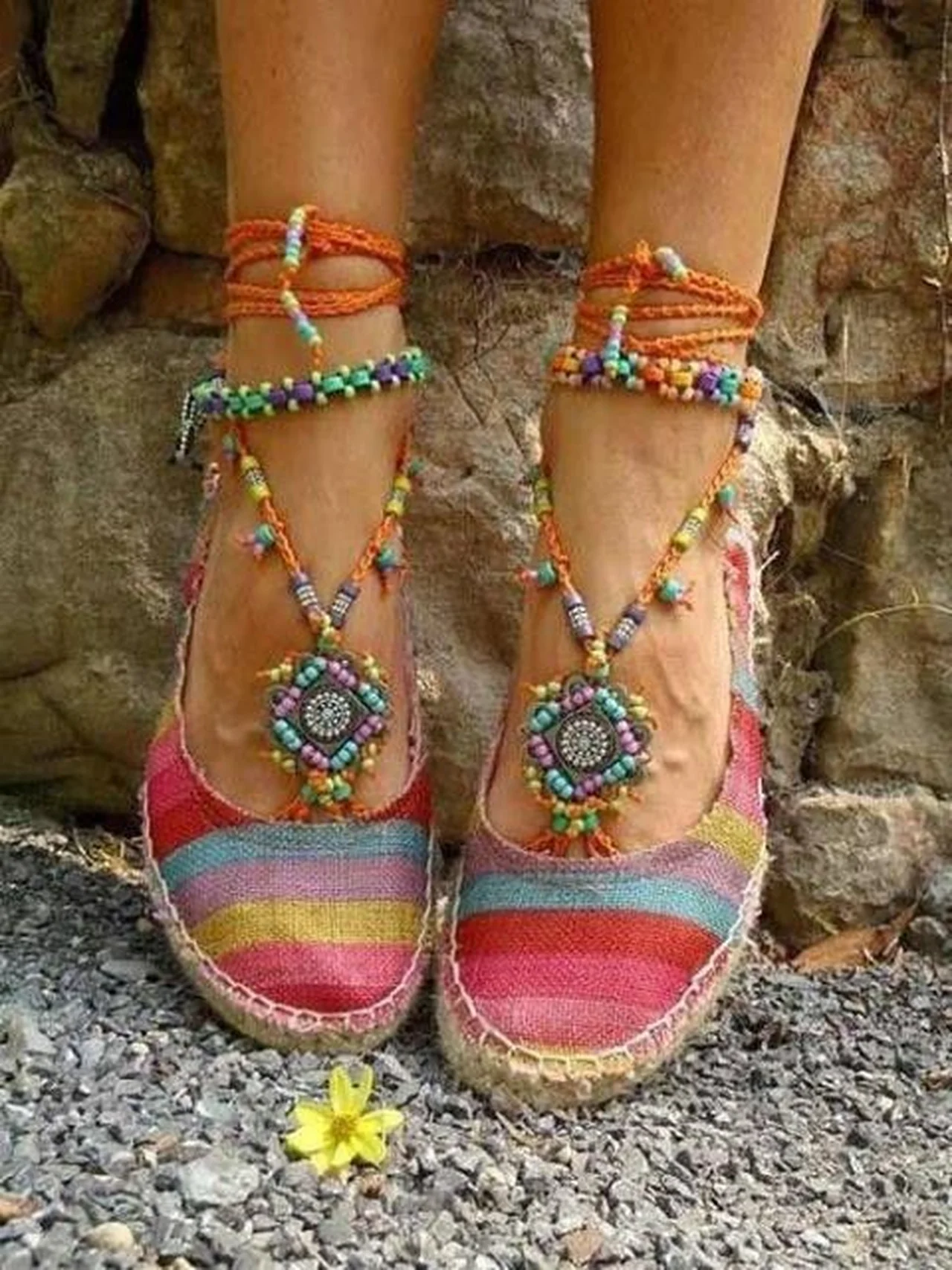 Sandały hippi
