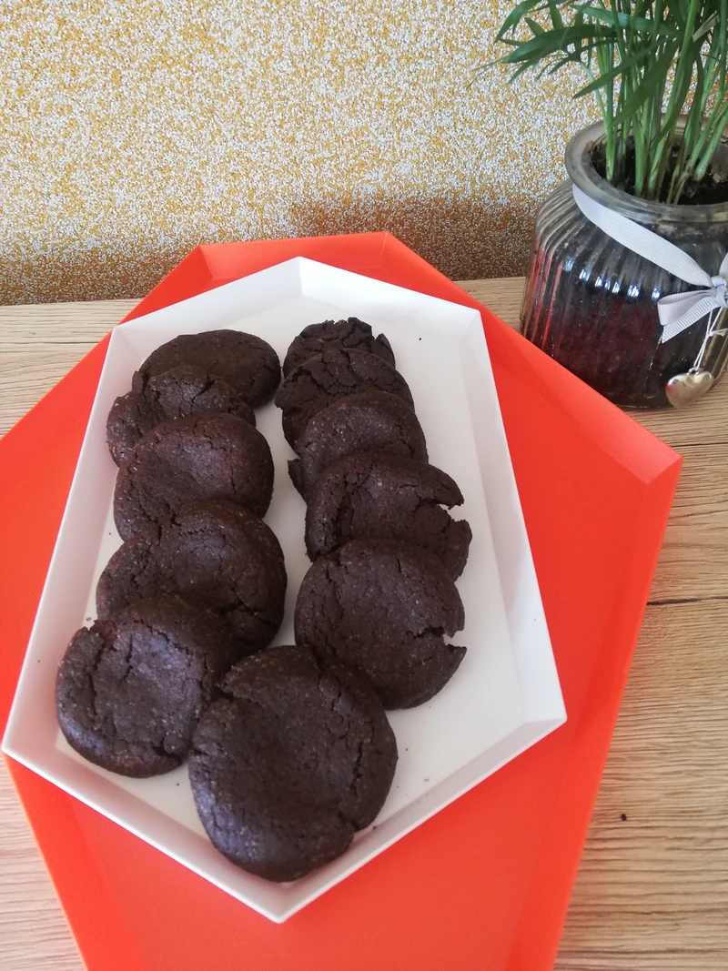 Ciasteczka brownie z nutellą