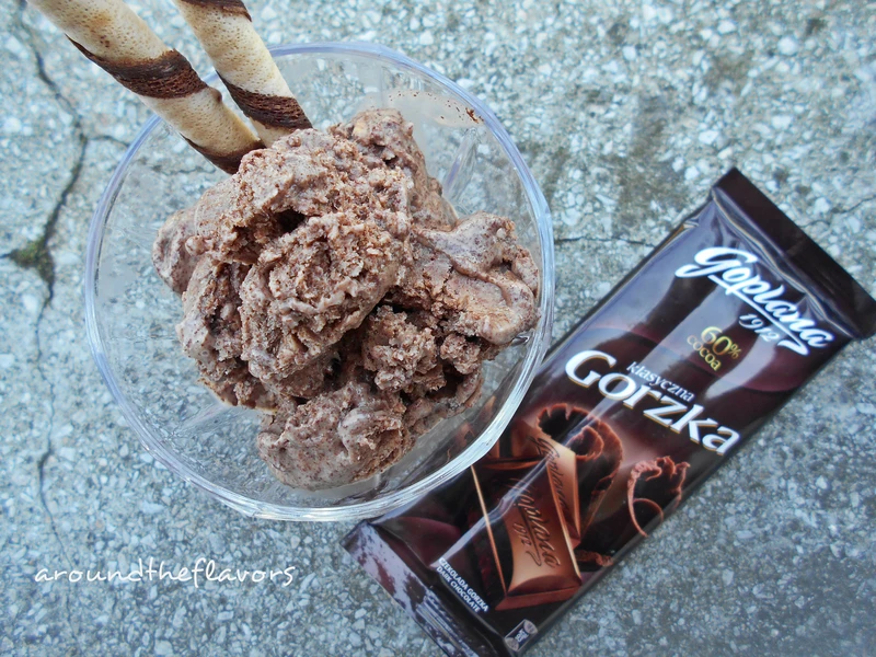 Lody czekoladowe bez maszynki