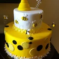 Torcik z pszczółkami