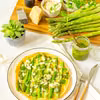 Frittata ze szparagami i sosem chimichurri
