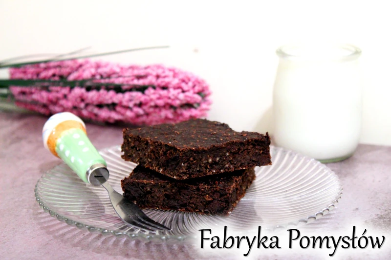 Bananowe brownie (fit)