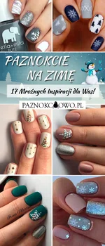 TOP 17 Mroźnych Inspiracji na Zimowe Paznokcie