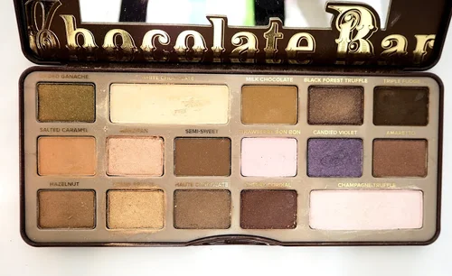 MAKIJAŻ Z PALETĄ TOO FACED CHOCOLATE BAR