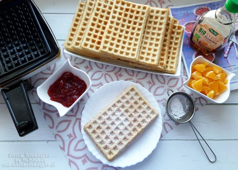 Gryczane gofry bezglutenowe – prosty przepis krok po kroku