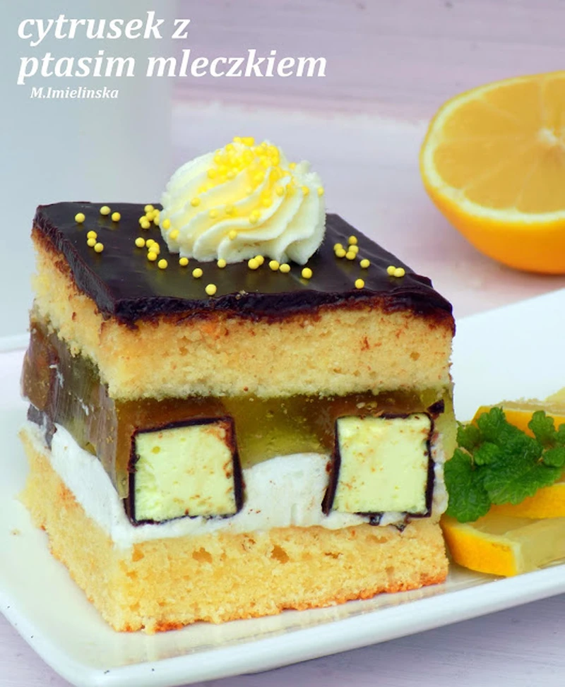 cytrusek z ptasim mleczkiem