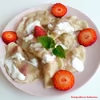 Pierogi z rabarbarem