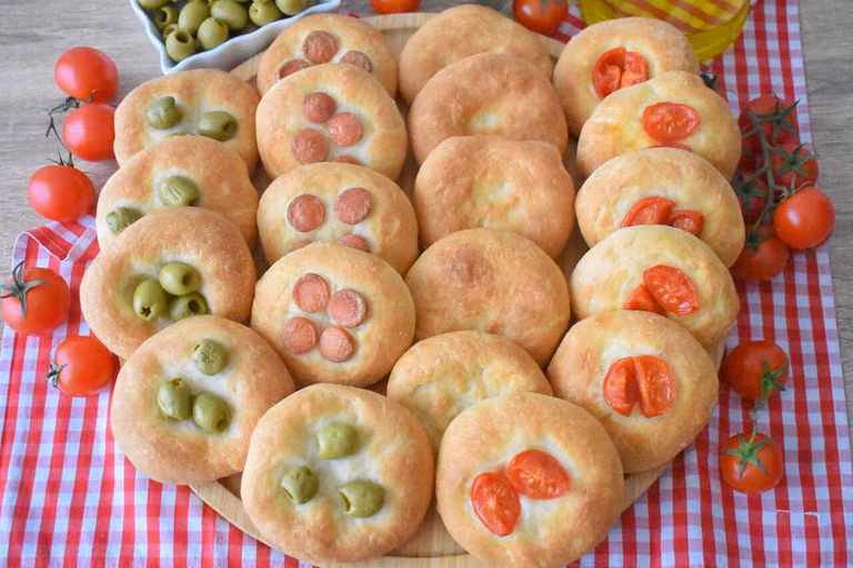 Włoskie mini focacce