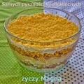 Sałatka warstwowa z tuńczykiem