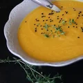 Zupa krem z żółtej cukinii