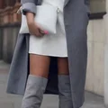 Elegancka stylizacja z kozakami