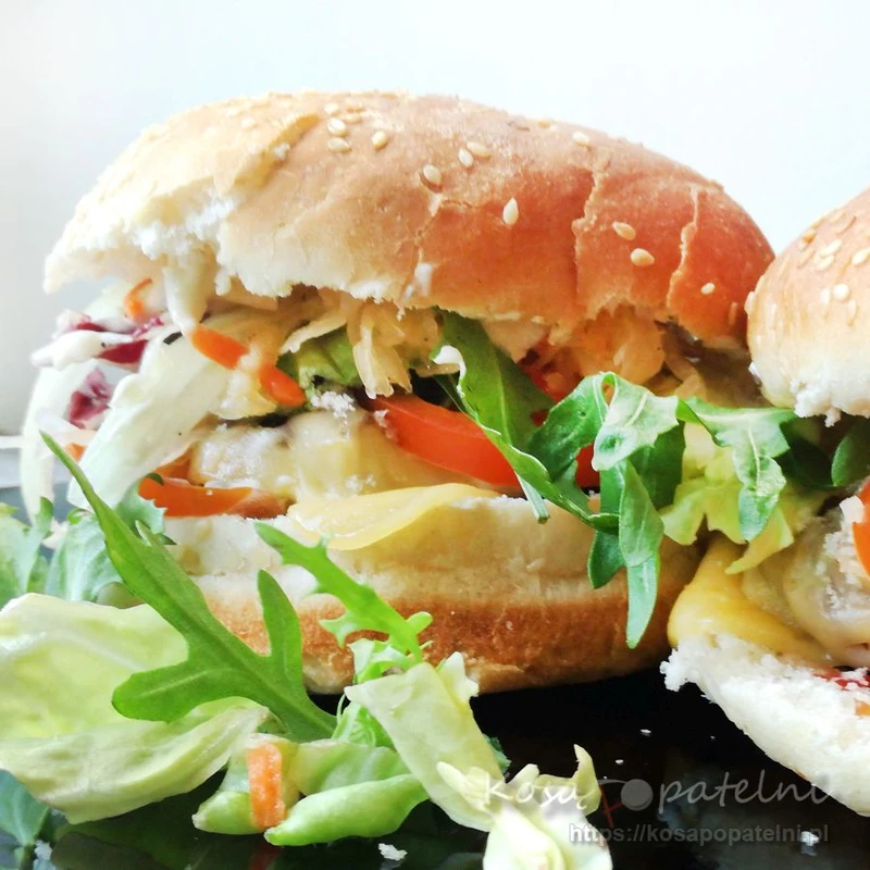Burgery z wołowiny glazurowanej