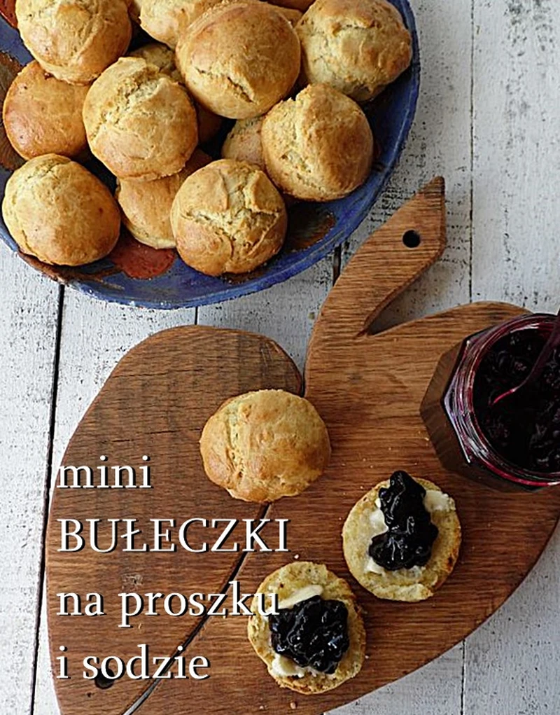 Mini bułeczki na proszku i sodzie a’la Scones