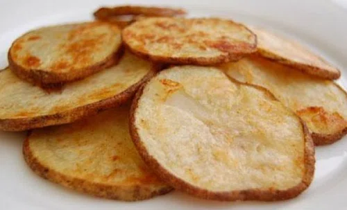 Chipsy z ziemniaków w piekarniku