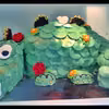 Bajkowy krokodylek- tort