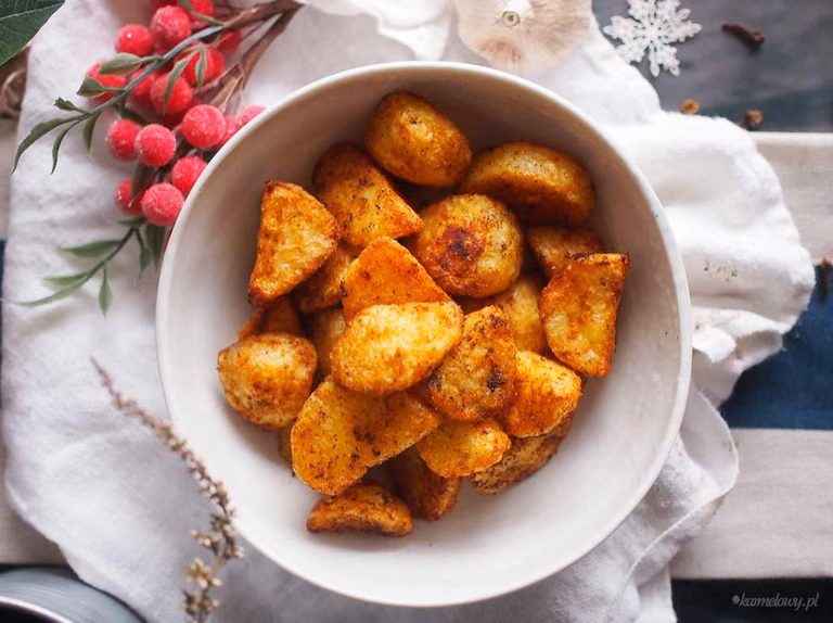 Pieczone ziemniaki z wędzoną papryką