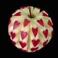 Jabłko w serduszka