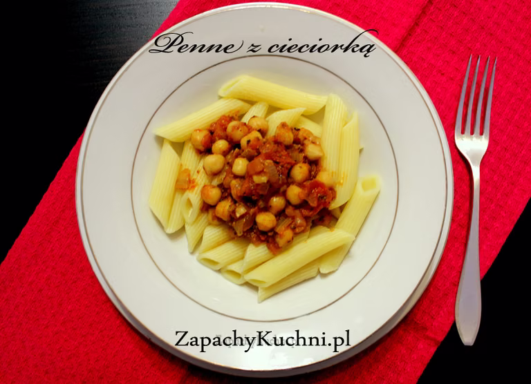 Penne z cieciorką