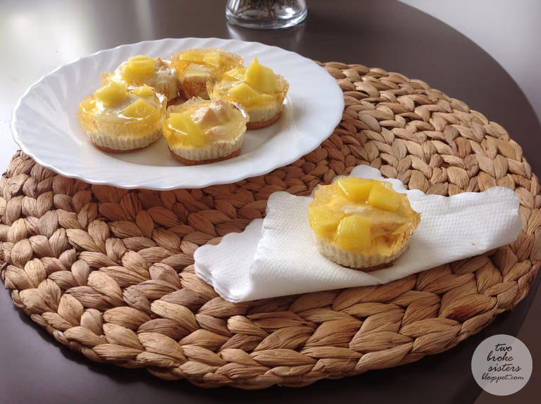 Mini-serniczki na zimno z kaszy jaglanej