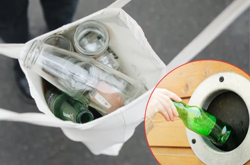 Butelki szklane jednorazowe dołączą do systemu kaucyjnego? Ministerstwo rozważa zmiany.