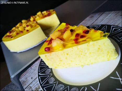 Sernik mango z jogurtów