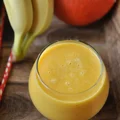 Koktajl z dyni, banana i pomarańczy
