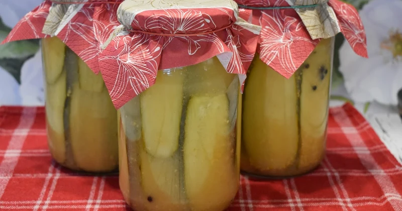 Ogórki w musztardzie