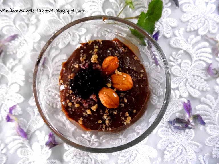 Wegański krem czekoladowy z kaszy jaglanej (gluten & White sugar free)