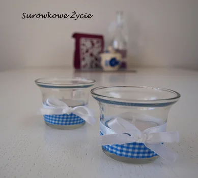 Ozdabiamy świeczniki na tealight'y