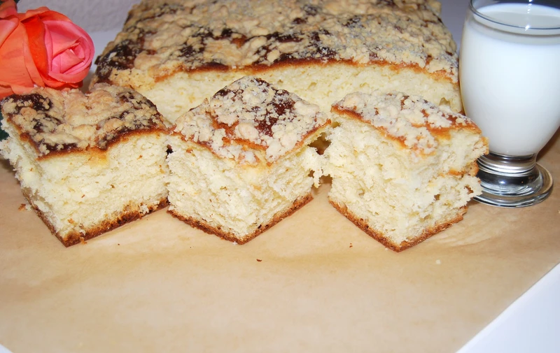 Ciasto drożdżowe z kruszonką