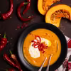 Zupa krem z dyni z batatem i chilli