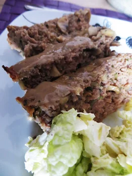 Pieczeń z mięsa mielonego