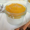 Pudding z tapioki z korzennym musem dyniowym