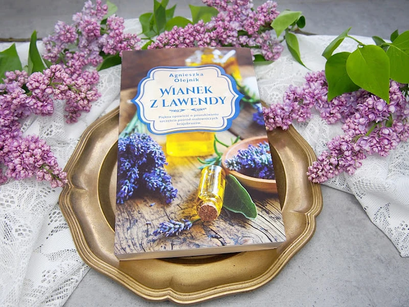Wianek z lawendy Agnieszka Olejnik