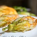 Kwiaty Cukinii Nadziewane Serem Ricotta i Pistacjami