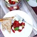 Pieczone papryki z grecką fetą