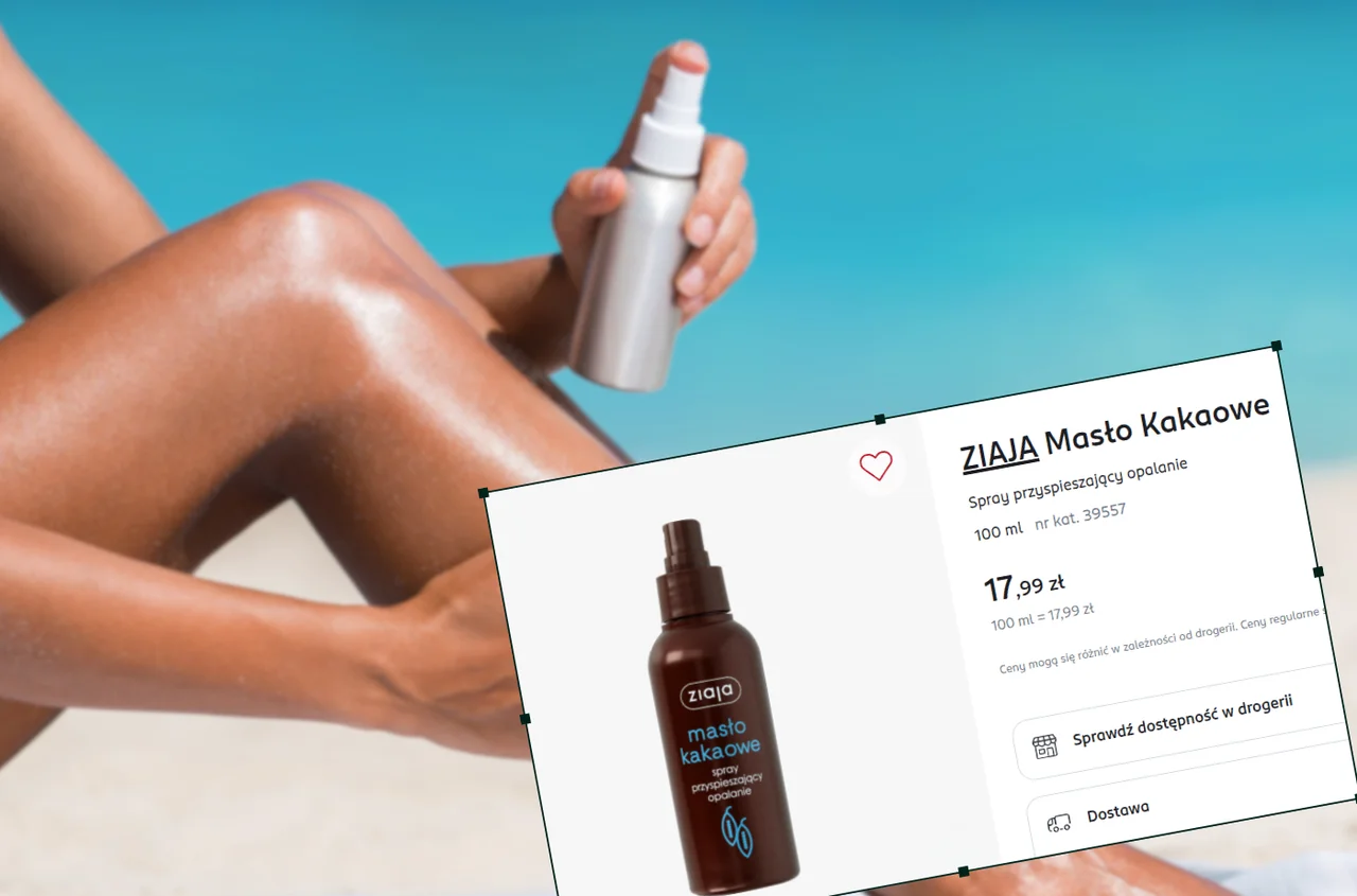 Ten spray do opalania robi furorę wśród Polek od kilku lat! Za mniej niż 20 zł opalenizna marzeń