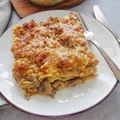 Lasagne z sosem mięsno-grzybowym
