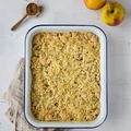 Crumble z jabłkami