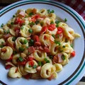 Tortellini zasmażane. Szybki obiad lub kolacja.