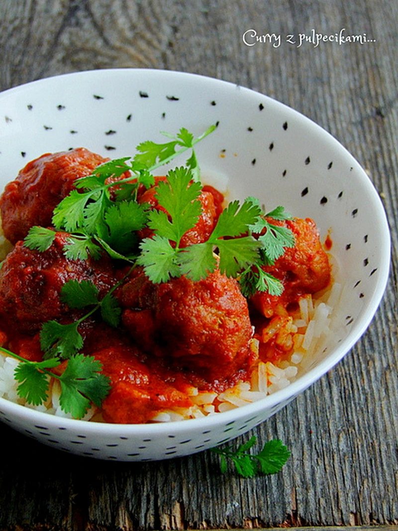 pulpeciki w sosie curry