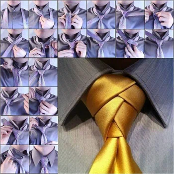 Pięknie zawiązany krawat