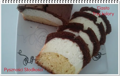 Ciasto Trzy kolory