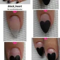 Paznokcie - serduszka