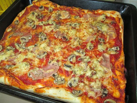 Domowa pizza na cienkim cieście-najlepsza