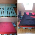 Łóżko z palet :) Ekonomicznie i ekologicznie