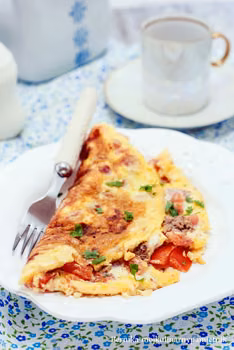 Omlet z tuńczykiem