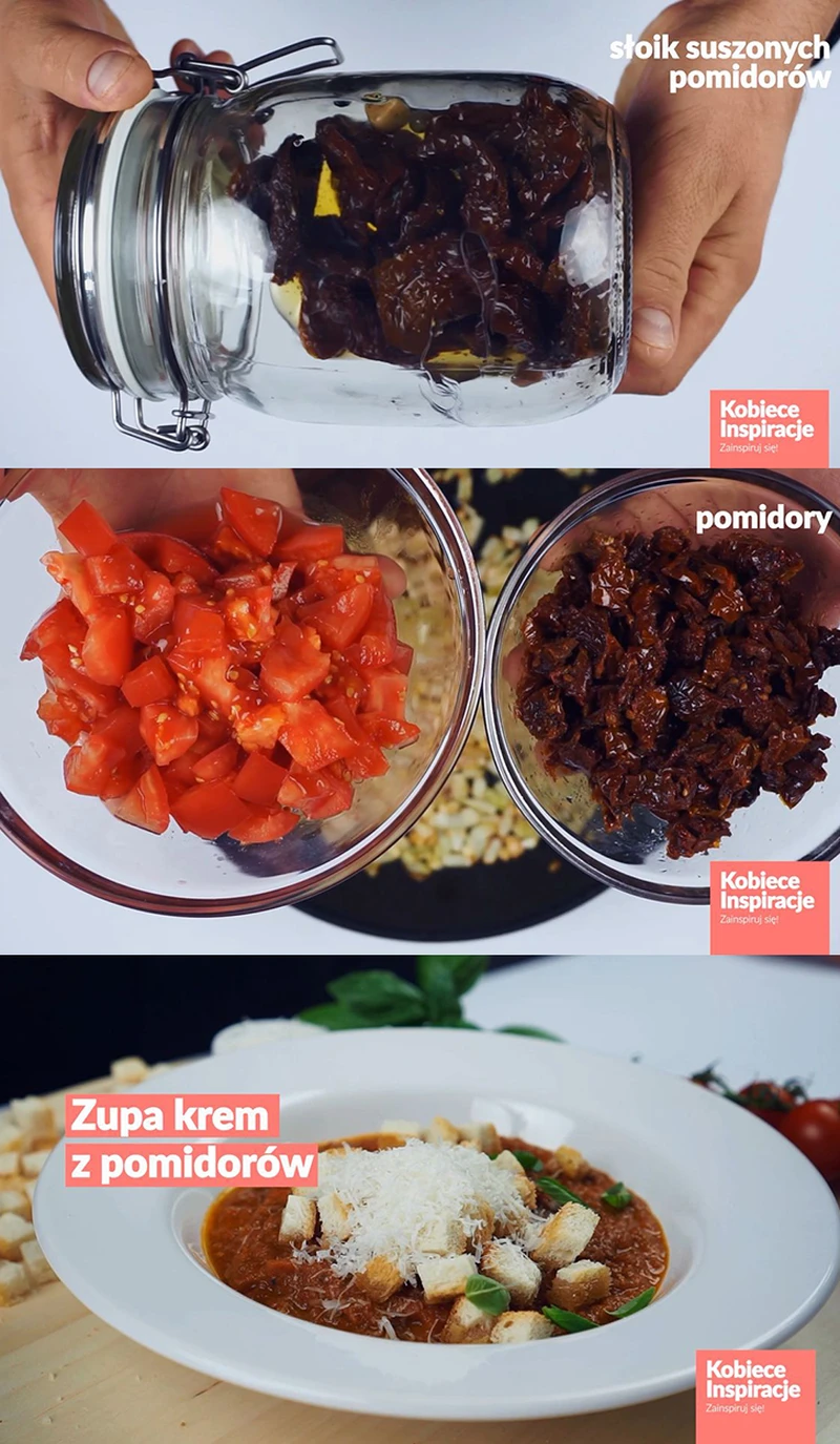 Zupa krem z pomidorów