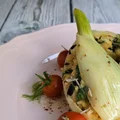 Sałatka z kopru włoskiego z kaszą jaglaną
