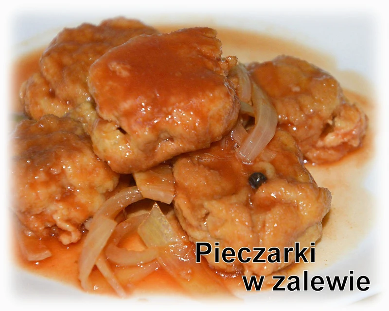Pieczarki w zalewie pomidorowo-octowej